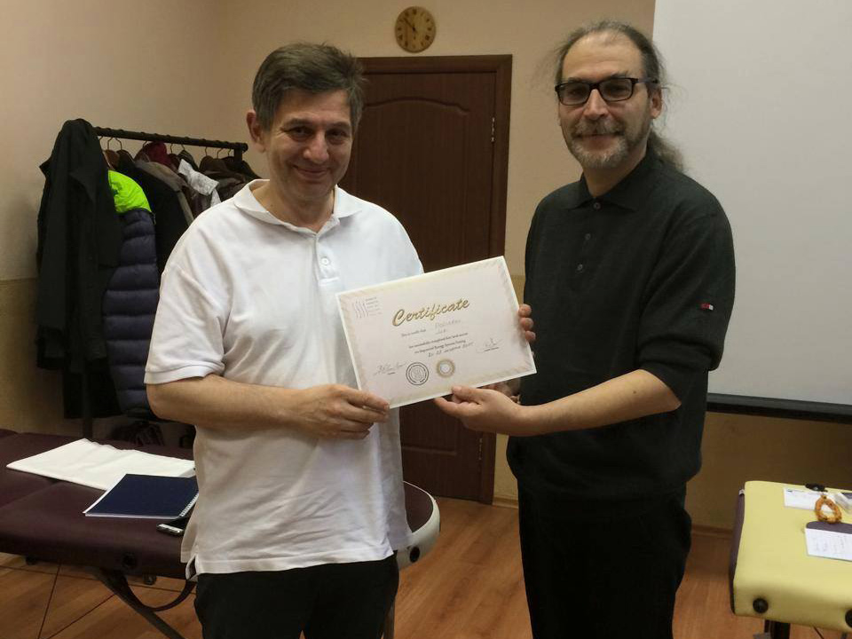 Участники семинара получают сертификаты международного уровня